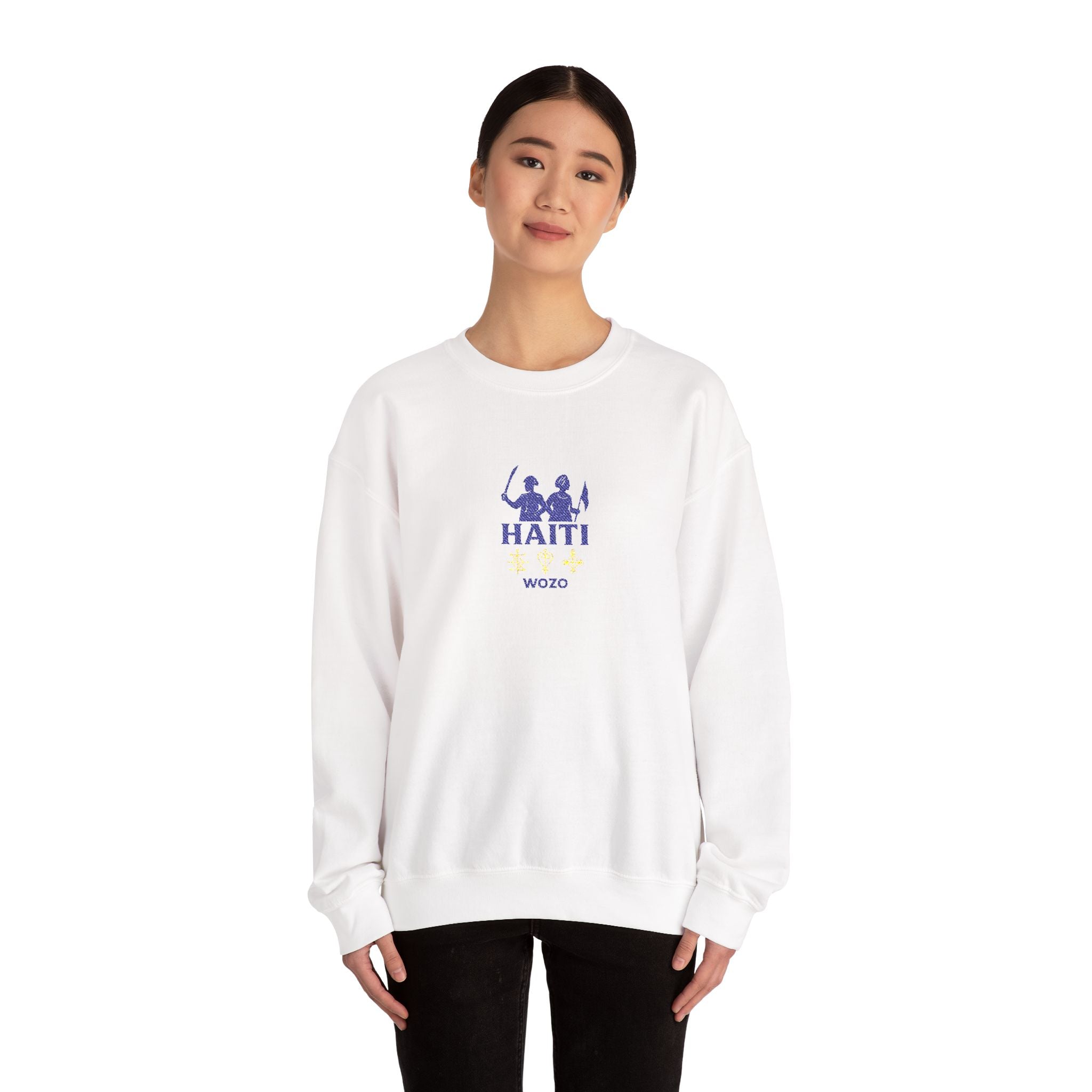 WOZO Sweatshirt Haiti Roots